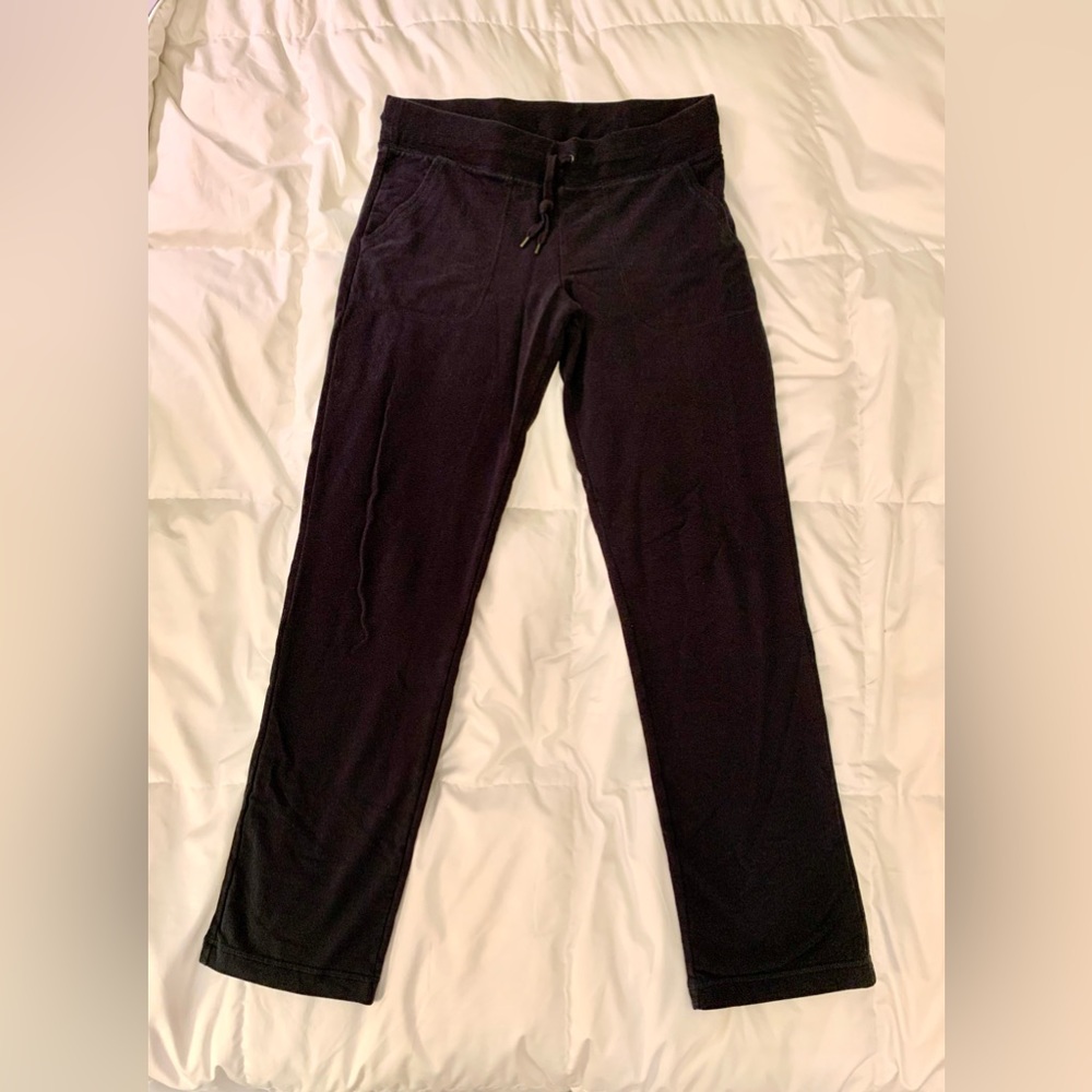 COPY - L.L. Bean Women's Ultrasoft Sweats, Straight-Leg XS black